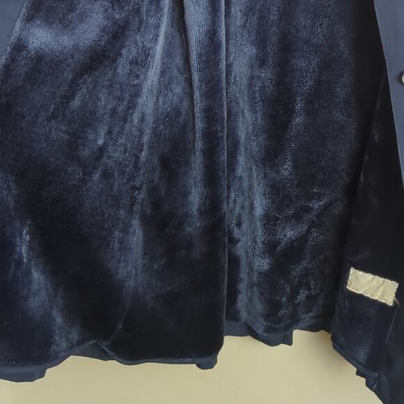 Vintage Rothschild Madeline Pea Coat Pleated laid Faux Fur Lining Girls … - Picture 10 of 15